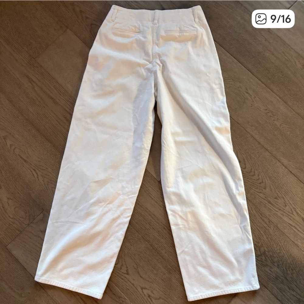 Aritzia Wilfred Free White Pants - Picture 12 of 13